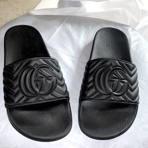 SOLD Gucci Black Slides